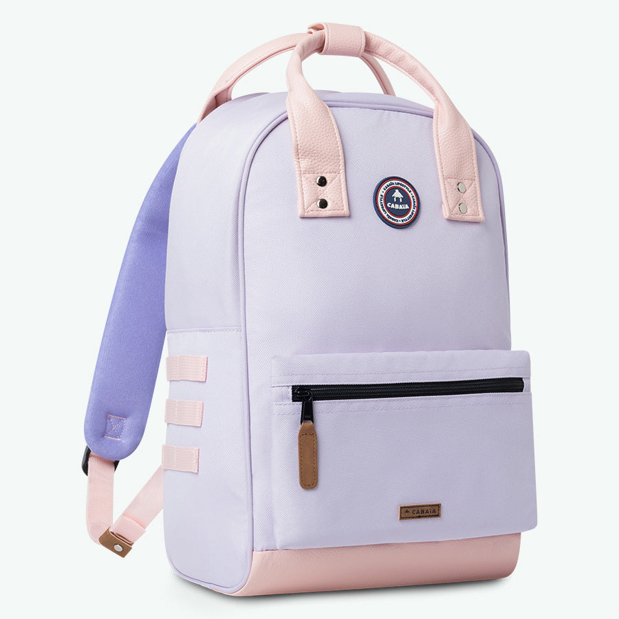 klassisches lila – mittelgroß – rucksack